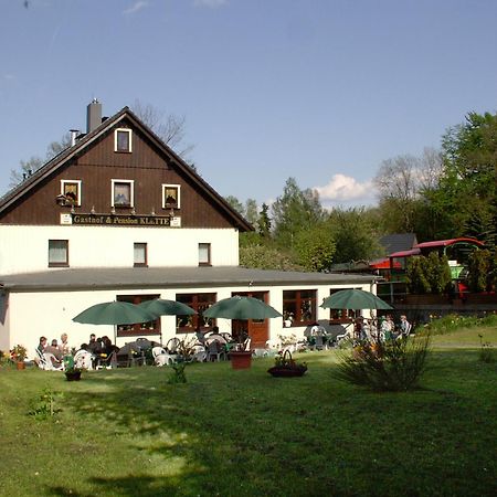 Hotel Pension Klette Kurort Oybin Exterior foto